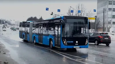 АВТОБУС Коллекционная модель автобуса Камаз- 6282 Электробус Мосгортранс  1/43