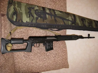 Охотничий карабин «Тигр» - гражданская версия СВД - снайперской винтовки  Драгунова, стоящей на вооружении армии и спецслужб.. | ВКонтакте