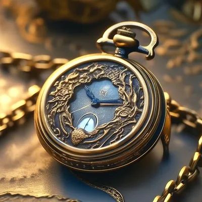 Карманные часы-кулон из золота 56 пробы с бриллиантами 19 века купить в  Москве