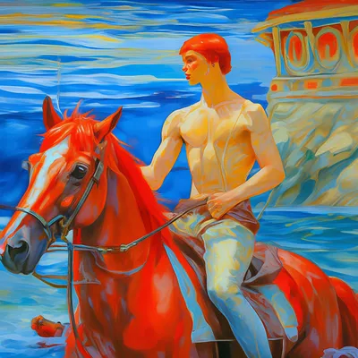 Купание красного коня. Как картина Петрова-Водкина стала символом эпохи |  Дневник живописи