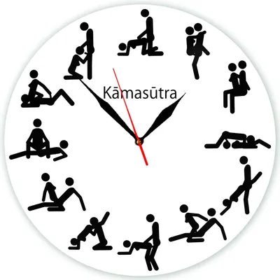 Настенные Часы Камасутра Kama Sutra, Подарок Фанатам, Любителям — Купить на  BIGL.UA ᐉ Удобная Доставка (1701132282)
