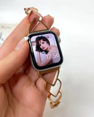Купить Металлический браслет ремешок для часов Apple Watch 38 40 41 мм  Bright Lady 2 - App-Room76