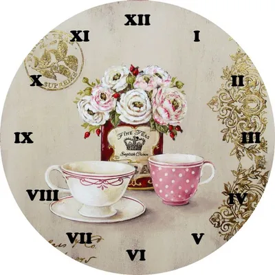 Набор для творчества Часы в технике декупаж, Decoupage Clock, Danko Toys  купить с доставкой по всей Украине.
