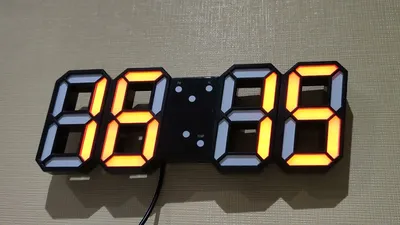 Часы электронные настольные Размер часов 220*20*110 мм.: продажа, цена в  Минске. Часы для дома от \"Интернет-магазин \"Мир часов\"\" - 158463447