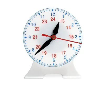 Модель механических часов (часовая, минутная, секундная) раздаточная купить  – цена от ElizLabs