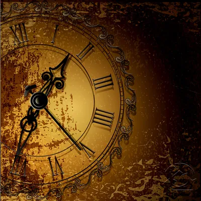 Фотообои Часы \"Старинные часы на стене\" - арт 032000012 | Купить в  интернет-магазине Фото в дом