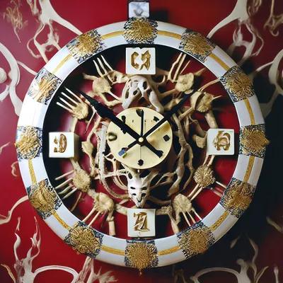 настенные часы] из циферблата …» — создано в Шедевруме