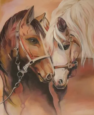 Лошадь, Картина - Руслан Юрьев | Artmajeur