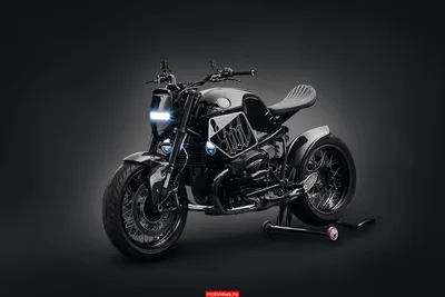 Впечатляющая фотография уникального кастом мотоцикла