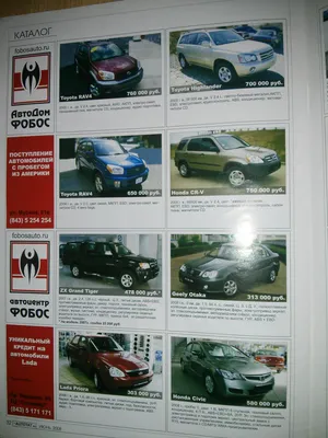 Каталог авто 2008г. | Пикабу