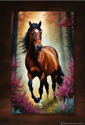Гнедая. Лошадь» картина Глушенковой Анны (масло) — купить на ArtNow.ru