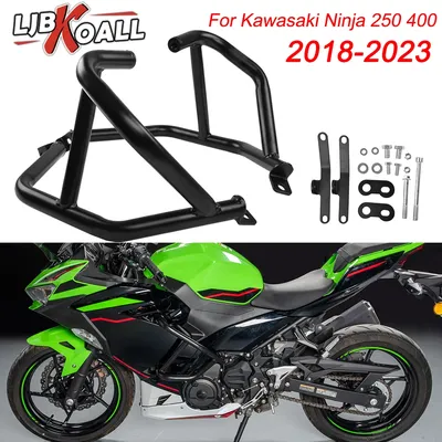 Motorcycle Double Bubble Windshield Windscreen For Kawasaki Ninja 400  Ninja400 Ex400 Ninja 250 2018-2023 2021 2020 Black Clear | Fruugo NO