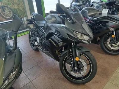 2024 Kawasaki Ninja® 650 Metallic Matte Dark Gray/Metallic Spark Black | D2  Powersports-Spartanburg