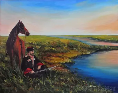 Украинский казак на черной лошади Иллюстрация штока - иллюстрации  насчитывающей грива, копыто: 31881655