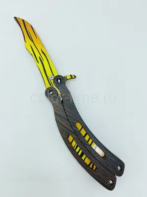 Деревянный нож Керамбит из игры КС ГО / CS GO Зуб тигра MASKME 12217170  купить в интернет-магазине Wildberries