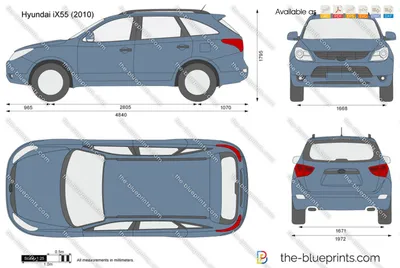 Vehicles - Hyundai ix55 Veracruz 2011, CARS_1941. 3D stl model for CNC