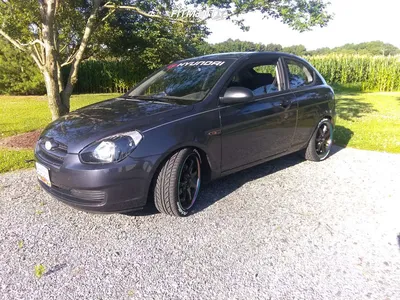 2007 Hyundai Accent with 15x8 XXR 532 and 165/55R15 Federal 595 Evo and  Coilovers | Custom Offsets