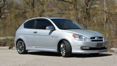 2007 Hyundai Accent GS with 18x7.5 Konig Afterburner and Achilles 215x40 on  Lowering Springs | 735621 | Fitment Industries