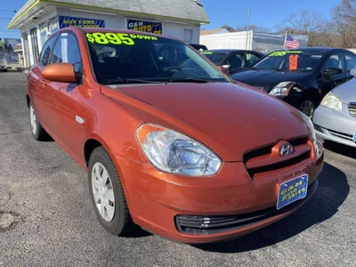 So here's my first car! 2007 Hyundai Accent GS Hatchback. Has 122,000  miles, no functioning A/C (and I live in Florida 🥵) and needs a new  transmission! I'm about to have a