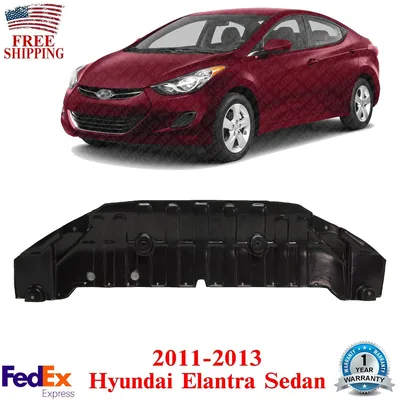 Front Engine Splash Shield Under Cover For 2011-2013 Hyundai Elantra Sedan  Model | eBay