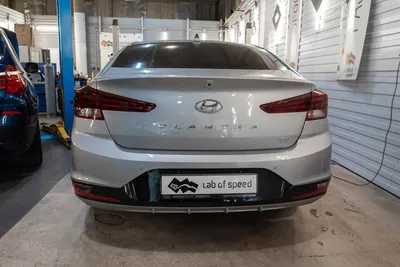 Новый Hyundai Elantra 2022 в стенах тюнинг-ателье Eastline Garage