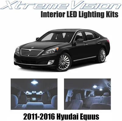 Xtremevision Interior LED for Hyundai Equus 2011-2016 (8 Pieces) Cool  White... | eBay