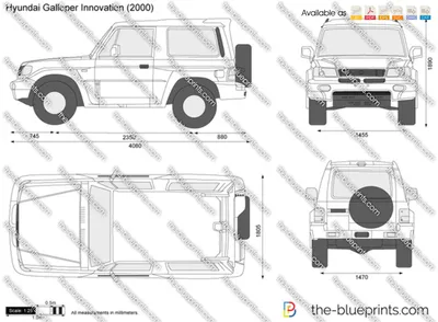 Hyundai Galloper - generations, types of execution and years of manufacture  — autoboom.co.il