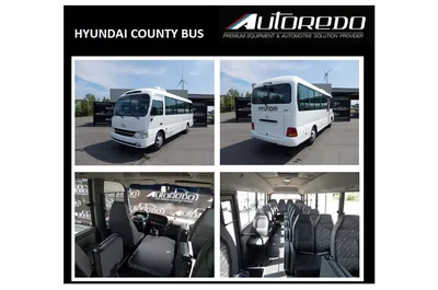HYUNDAI COUNTY BUS 30 PASSENGER SEATS - AUTOREDO