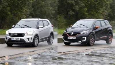 Hyundai Creta и Renault Kaptur: кто быстрее, а кто мягче? - YouTube