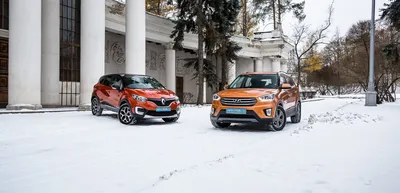 Тест-драйв Hyundai Creta, Renault Kaptur и Skoda Yeti: дуэль с секундантом  - Журнал Движок.