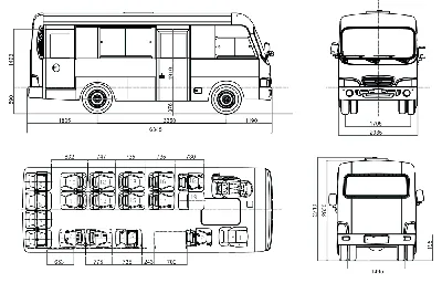 Автобус HYUNDAI COUNTY 21 место ЕВРО-3 Техническое описание.
