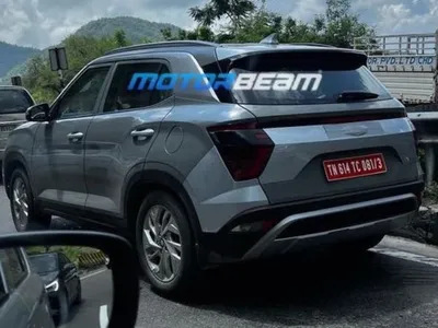 Hyundai Creta Electric Spotted Testing In India | MotorBeam