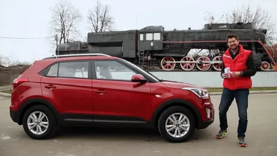 красный Hyundai Creta - Фото Hyundai Creta