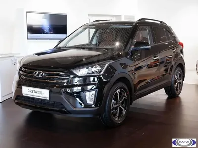 Russia, Izhevsk - January 23, 2020: New Creta Rock Edition in the Hyundai  showroom. Famous world brand. Prestigious cars Stock Photo - Alamy