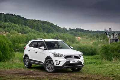 Тюнинг для HYUNDAI Creta 2016-2021 - Защита передняя нижняя (с ДХО) 60,3 мм  - ТСС Тюнинг