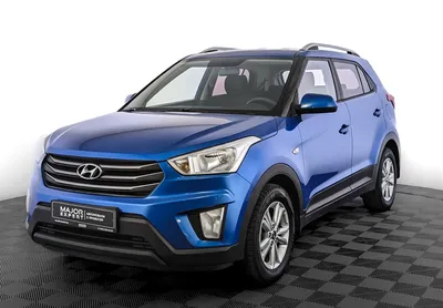 Hyundai creta 2019 года синего цвета…» — создано в Шедевруме