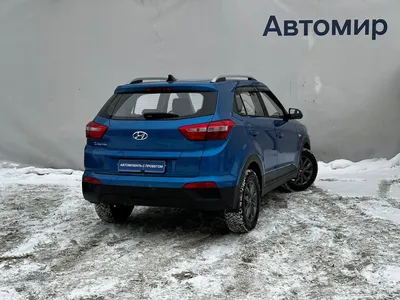 Купить автомобиль Hyundai Creta 18 год в Иркутске, x1f535; цвет синий-синий,  1.6 литра, коробка автоматическая, пробег 82тыс.км, битый или не на ходу,  бензиновый