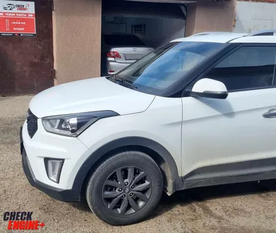 Накладки на фары на Hyundai Creta АБС пластик. Купить накладки на фары на  hyundai creta абс пластик от Hard-Tuning.ru