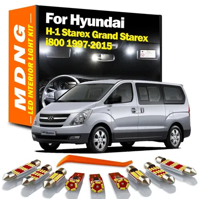 For Hyundai H1 Grand Starex H-1 Wagon 2004-2019 Reading Light LED Car  Interior Decoration Light Car Dome Light Modification 12V - AliExpress