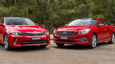 Kia Optima GT v Hyundai Sonata Premium : Comparison Review - Drive