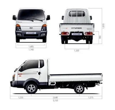 Hyundai Porter II - цены и характеристики, фотографии и обзор