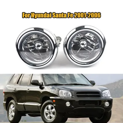 Left Right Front Fog Lights Driving Lights Assembly 9220126001 For Hyundai  Santa fe 2001 2002 2003 2004 2005 2006 High Quality - AliExpress