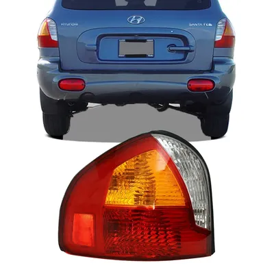 For 2001-2004 Hyundai Santa Fe Tail Light Rear Brake Light With New Bulb  Driver | eBay