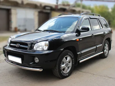 Hyundai Santa Fe Classic 2.0d AT (112 л.с.) 4WD, 2008, Classic поколение,  Черный (продано) – заказ №134768