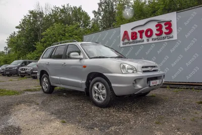 Защита заднего бампера (радиус) для автомобиля HYUNDAI Santa Fe Classic  2000. HYSF.00.16, Россия .Купить по низкой цене в Санкт-Петербурге.