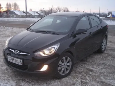 Hyundai Solaris 1.4 бензиновый 2011 | Black Solar RS 1.4MT на DRIVE2