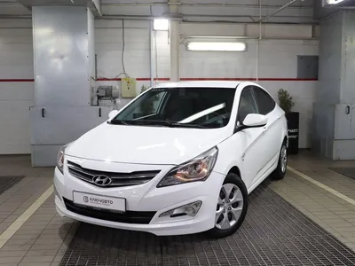 Аренда Hyundai Solaris Белый в Сыктывкаре без водителя