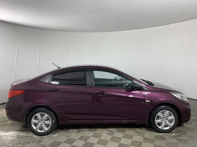 Купить Hyundai Solaris фиолетовый 2013 года с пробегом 54000 км в г Казань:  кузов седан, мкпп, передний привод, бензин, левый руль, отличное состояние