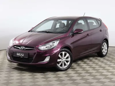 Hyundai Solaris 1.4 бензиновый 2011 | Фиолетовый перламутр на DRIVE2