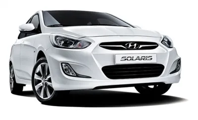 Hyundai Solaris Parked on the Street. Editorial Photo - Image of machine,  modern: 82818696